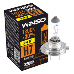 Bec Halogen Winso Truck +30% H7 - 24V, 75W PX26d ● 3200K Winso - imagine 1