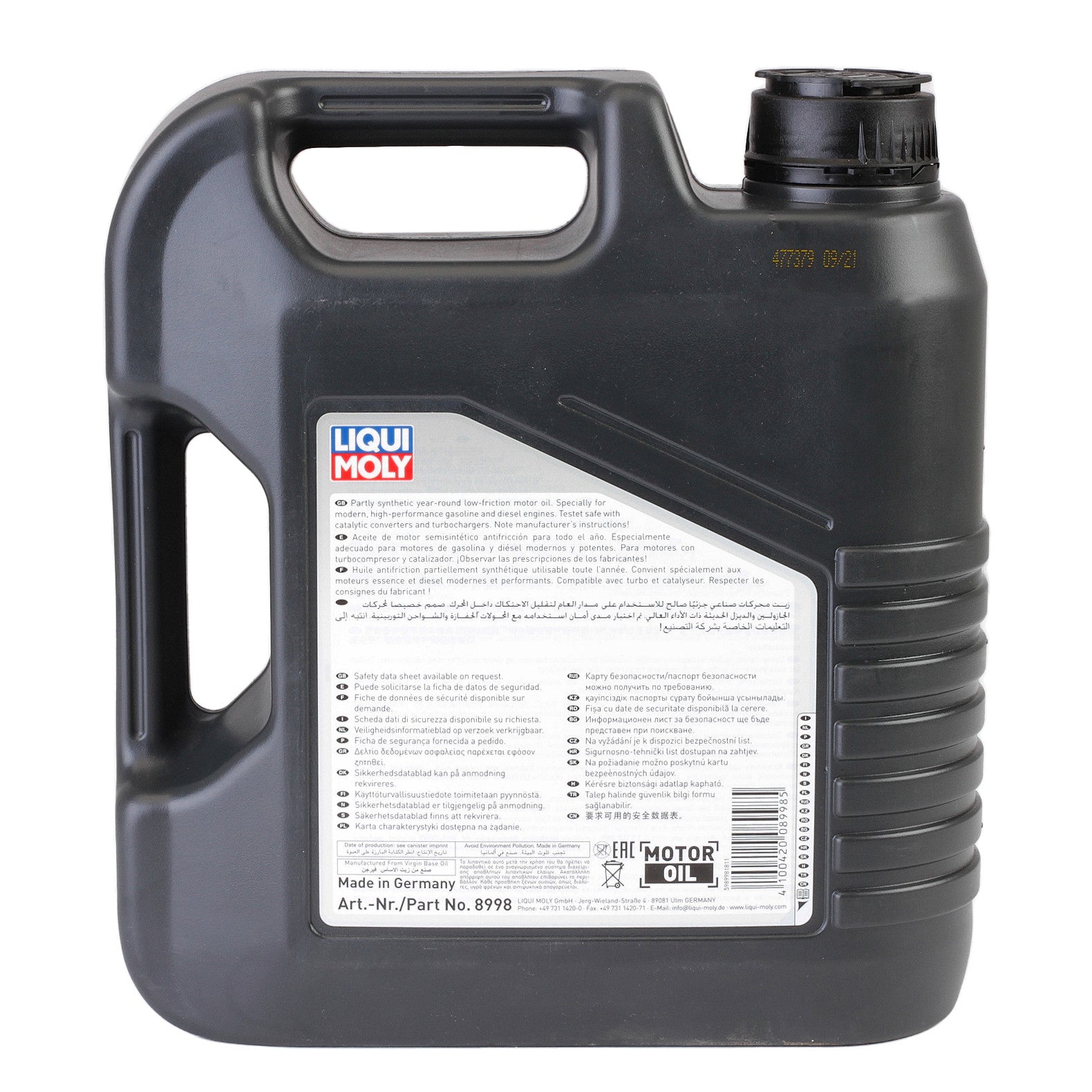 Ulei motor Liqui Moly Leichtlauf Perform 10W40 (8998) 4L Liqui Moly - imagine 3