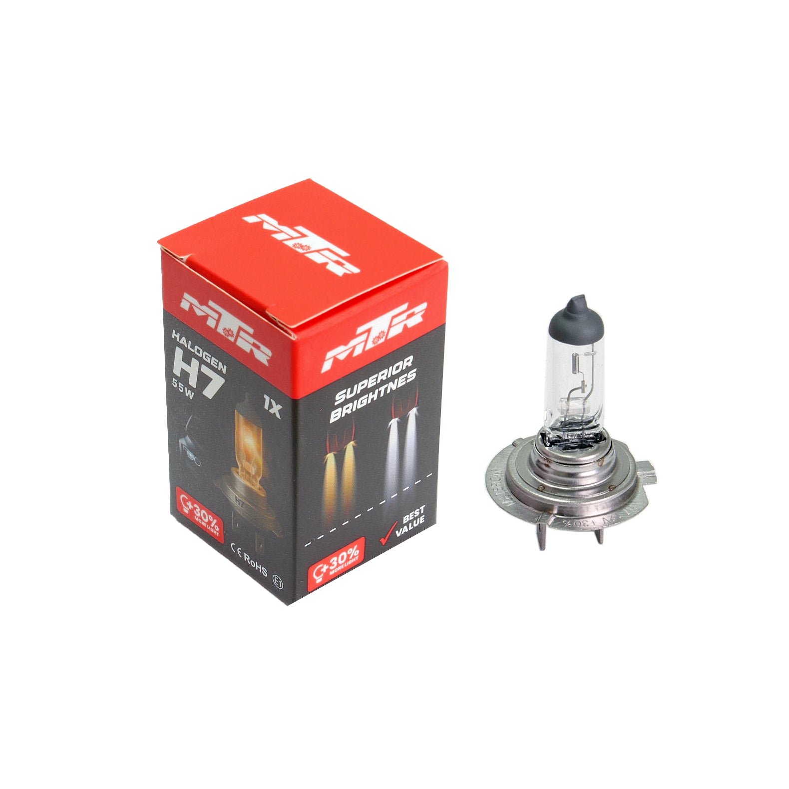 Bec MTR Plus 30 H7 12V 55W MTR - imagine 1
