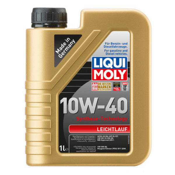 Ulei motor Liqui Moly Leichtlauf 10W40 1L Liqui Moly - imagine 1