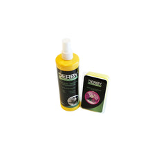Ulei siliconic parfumat pentru bord Liliac 300 ml + burete DERBY - imagine 1