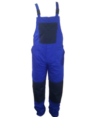 Pantalon cu pieptar albastru / bleu M50 / L MTR - imagine 1