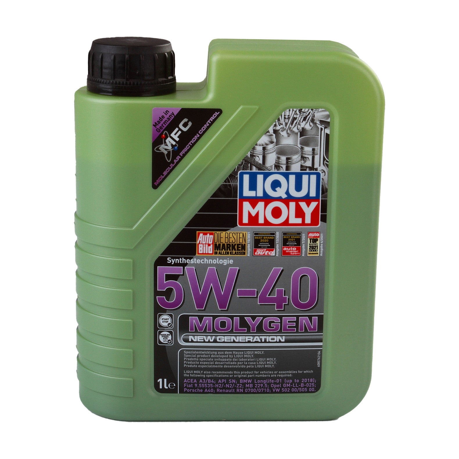 Ulei motor Liqui Moly Molygen New Generation 5W40 (8576) 1L Liqui Moly - imagine 1