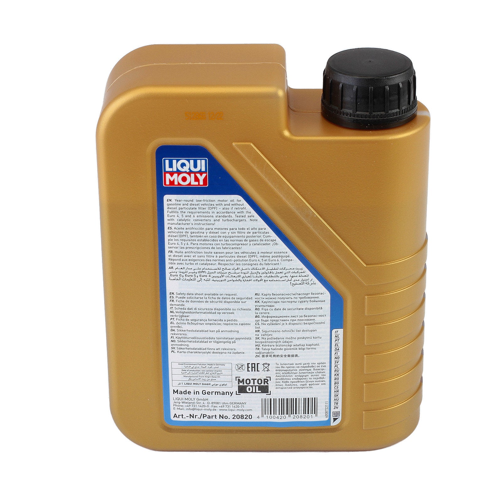Ulei motor Liqui Moly Longlife-III 5W30 (20820) 1L Liqui Moly - imagine 2