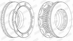 Disc frana spate stg/dr Jurid Jurid - imagine 1