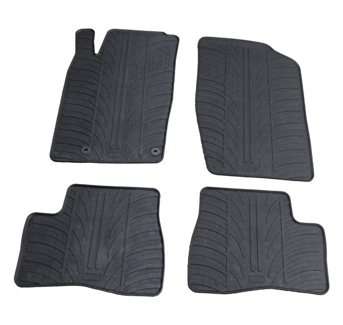 Covorase cauciuc Peugeot 206 1998-> 206 SW 2002-> 206+ 2009->, Gledring , 4 buc. Gledring - imagine 1
