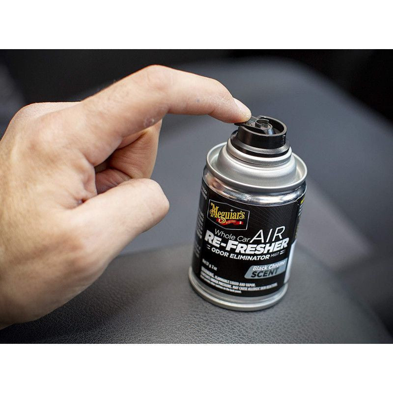 Solutie Curatare Aer Conditionat Meguiars Whole Car Air Re-Fresher Black Chrome Meguiar's - imagine 3