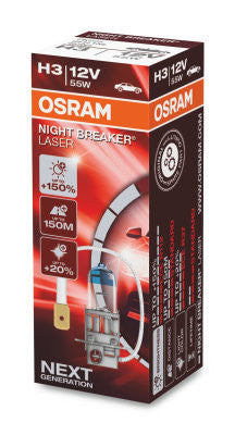 Bec Osram Night Breaker Laser Next Generation H3 12V 55W PK22s Osram - imagine 1