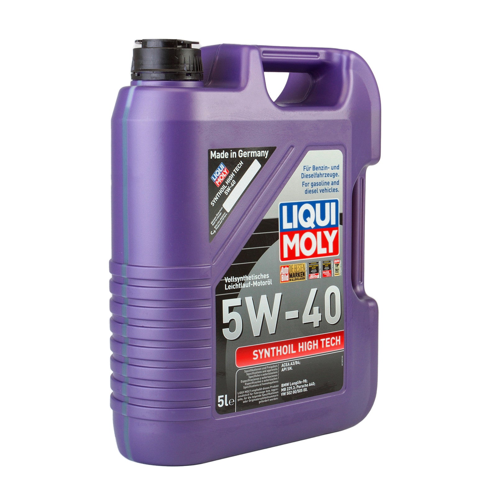 Ulei motor Liqui Moly Synthoil High Tech 5W40 (3701) (1307) (1856) 5L Liqui Moly - imagine 2