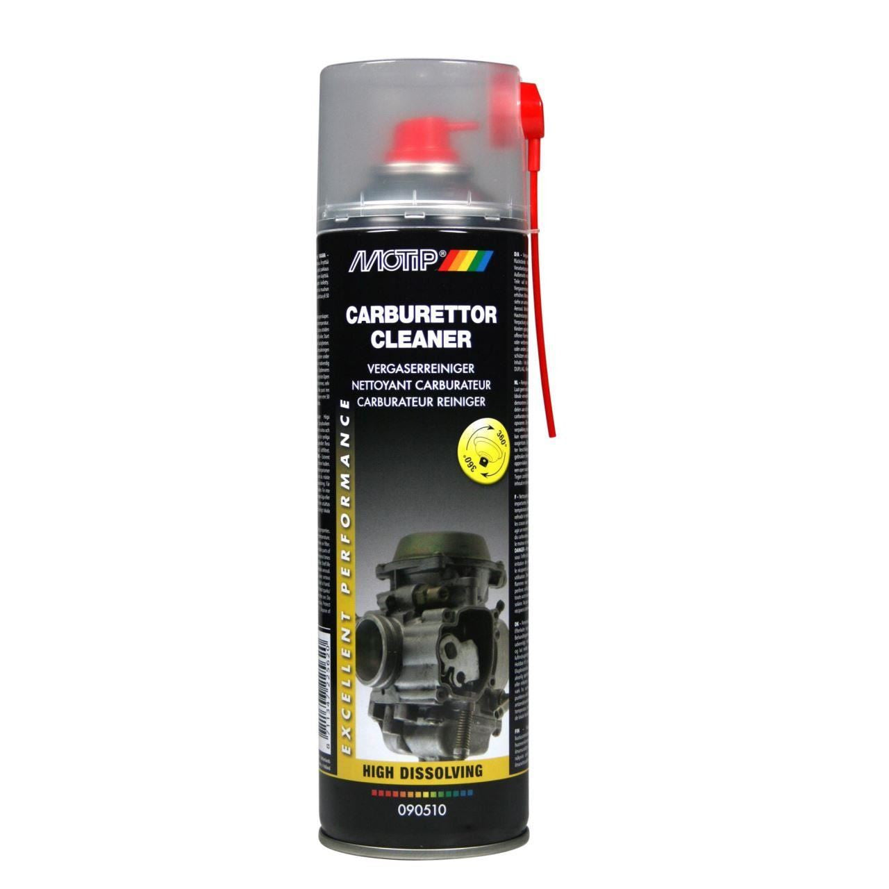 Solutie curatare carburatoare 500 ml MOTIP Carburettor Cleaner Motip - imagine 1