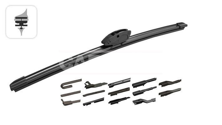 Stergator PREMIUM FLEX 2.0. 45 cm 18 1 buc Carpriss - imagine 1