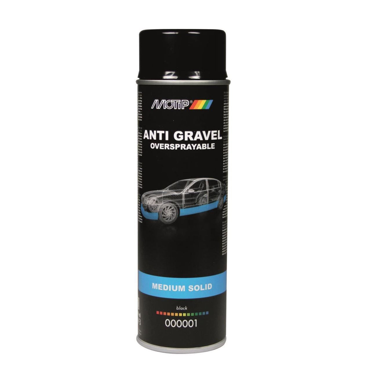 Solutie antifonare negru - 500 ml MOTIP Anti-Gravel (Stone Chip) Motip - imagine 1