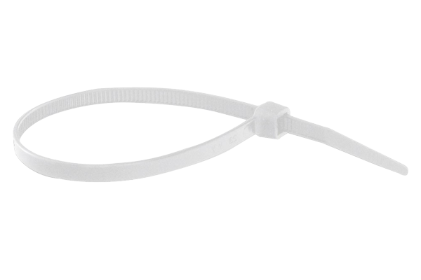 COLIERE NYLON ALBE 3.6*360 MM SET 100 BUC