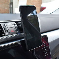 SUPORT TELEFON MAGNETIC AUTO CU FIXARE IN GRILA DE VENTILATIE SI ROTATIE 360