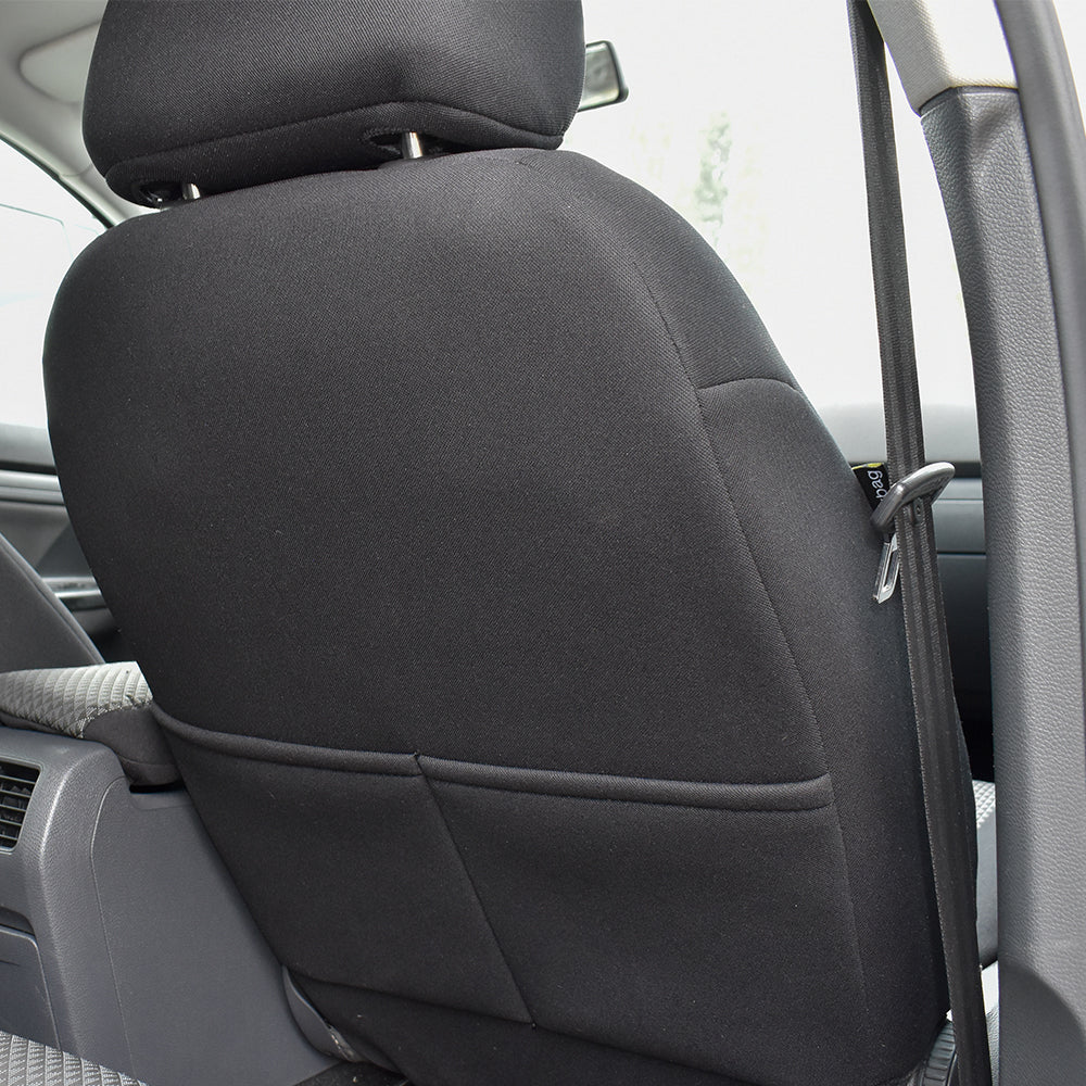 SET HUSE SCAUN UMBRELLA PENTRU VW GOLF 7 COMFORT LINE 2013-2021 (BANCHETA FRACTIONATA) CU TETIERE SPATE IN FORMA DE L