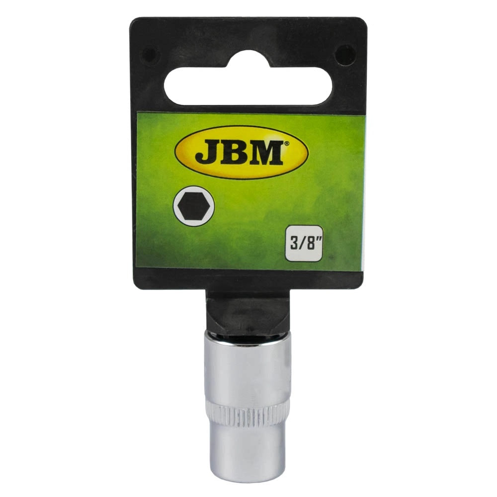 TUBULARA HEXAGONALA CROMATA 3/8` 16 MM JBM