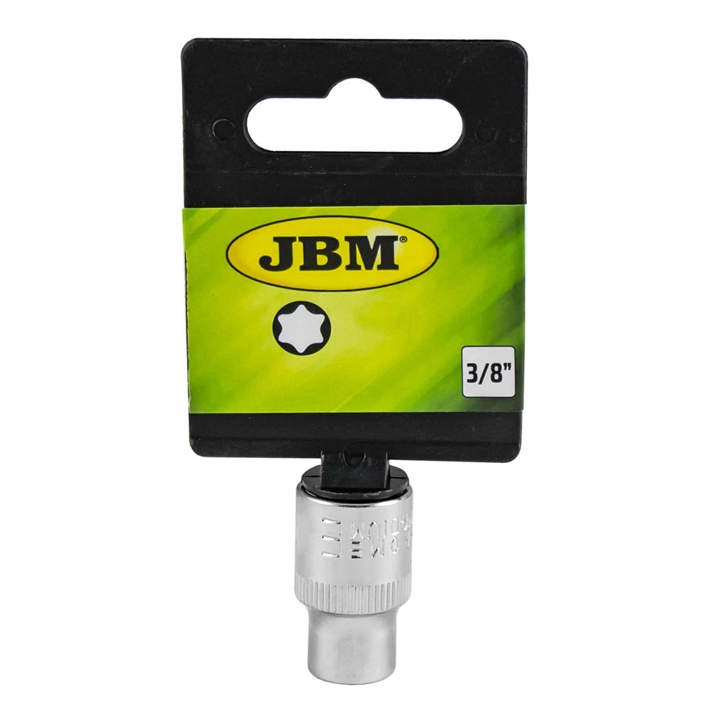 TUBULARA TORX CROMATA 3/8` E18