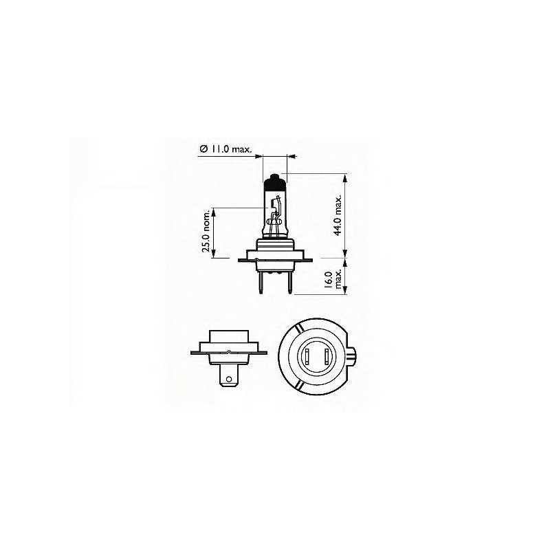 BEC FAR H7 12V 55W PX26D BASIC SCT