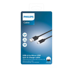 CABLU DATE INCARCARE 1,2 M USB-A LA MICRO USB