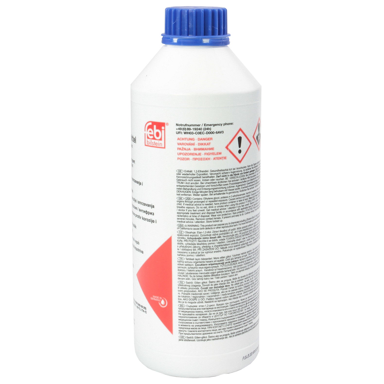 Antigel concentrat Febi Albastru G11 1.5L Febi - imagine 2