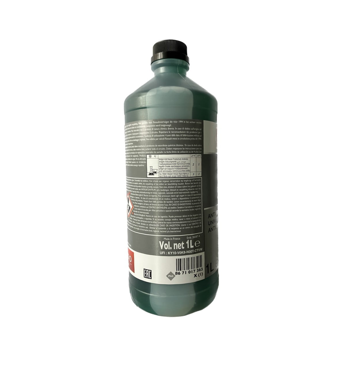 Antigel concentrat verde Motrio 1L Motrio - imagine 2