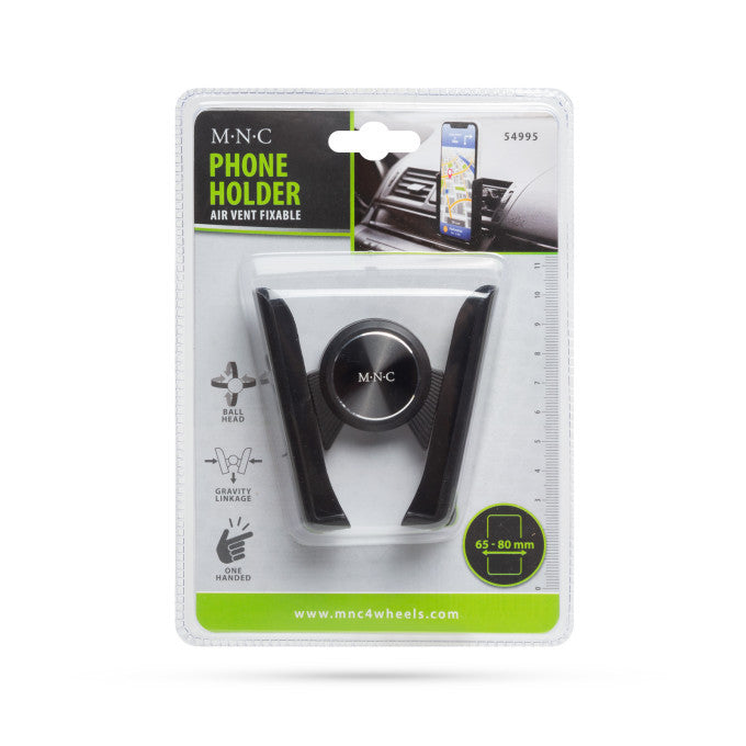 MNC - Suport de telefon cu fixare în grilajul de aerisire - negru Carguard - imagine 4