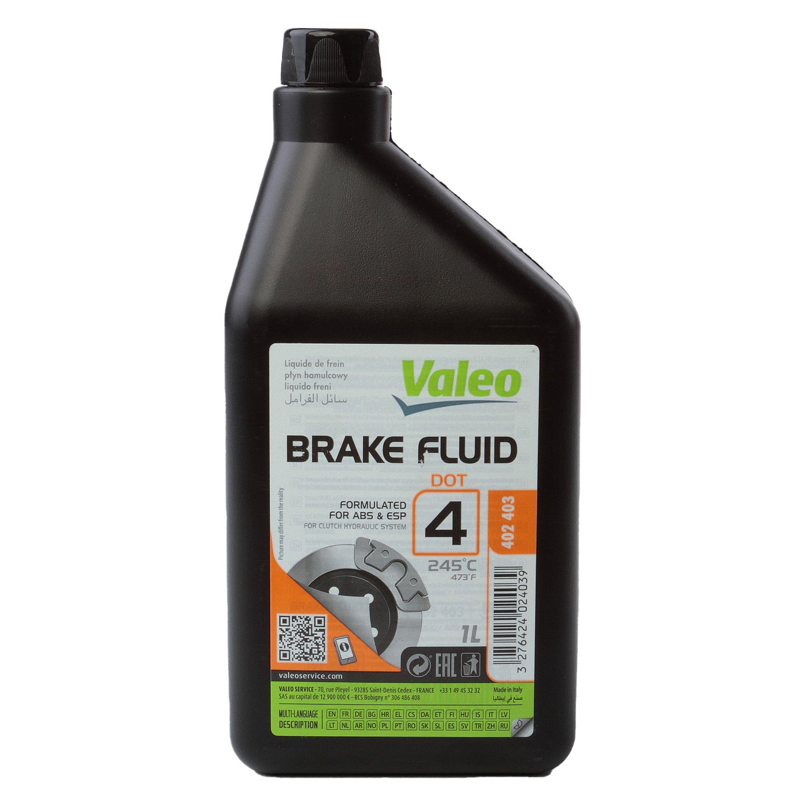 Lichid de frana Valeo DOT4 sintetic 1L Valeo - imagine 1