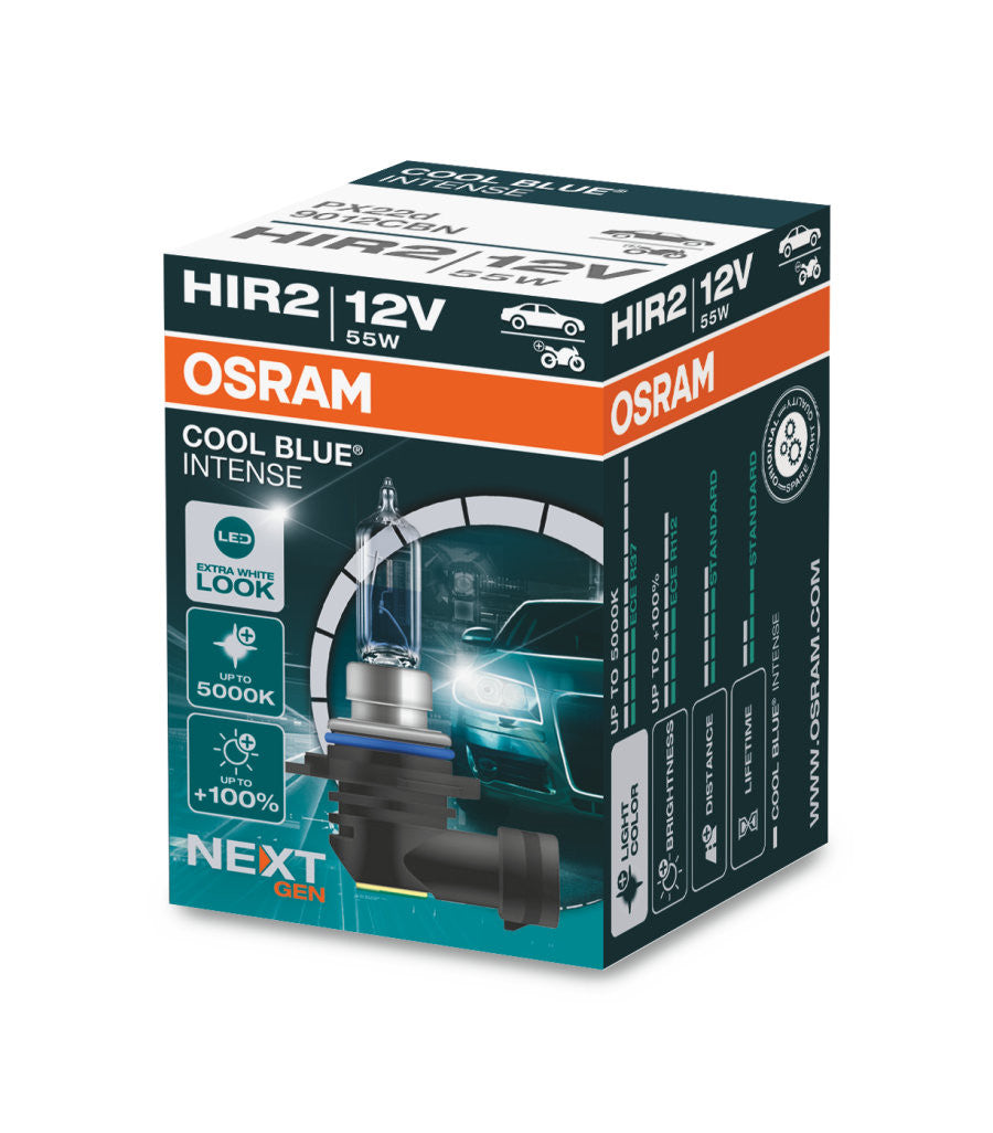 Bec Osram Cool Blue Intense HIR2 55W 12V PX22d Osram - imagine 1