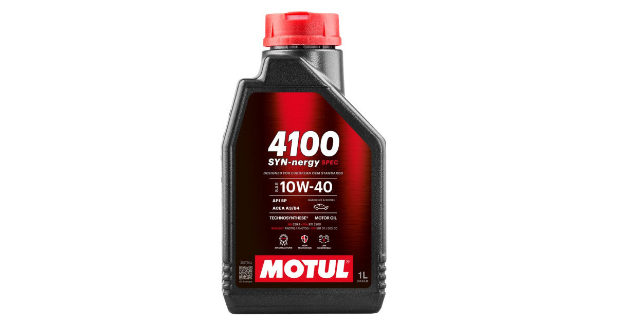 Ulei motor Motul 4100 SYN-ERGIE SPEC 10W40 1L Motul - imagine 1