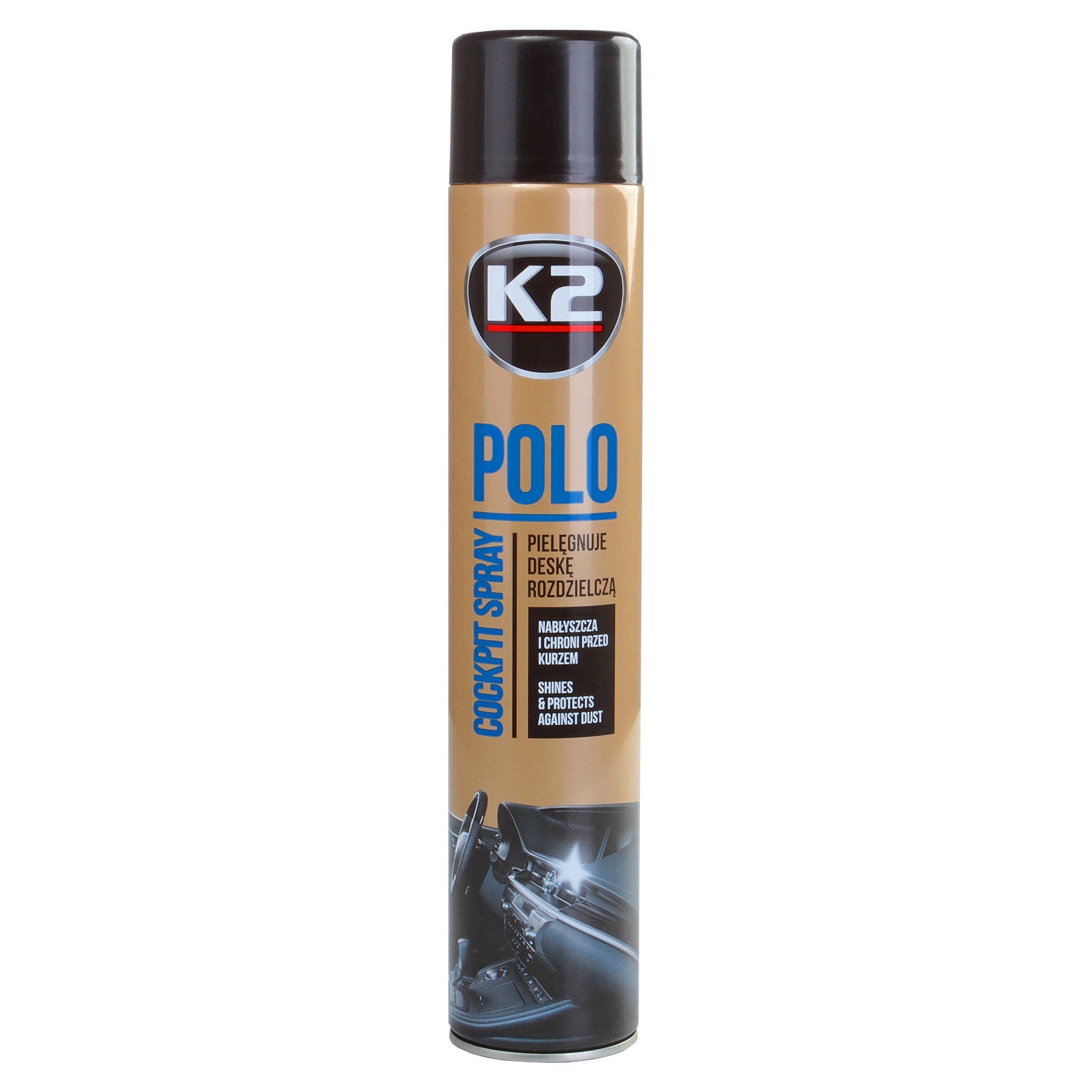 COCKPIT MAX 750ml - Spray silicon lucios bord  - 750ml. K2 - imagine 3