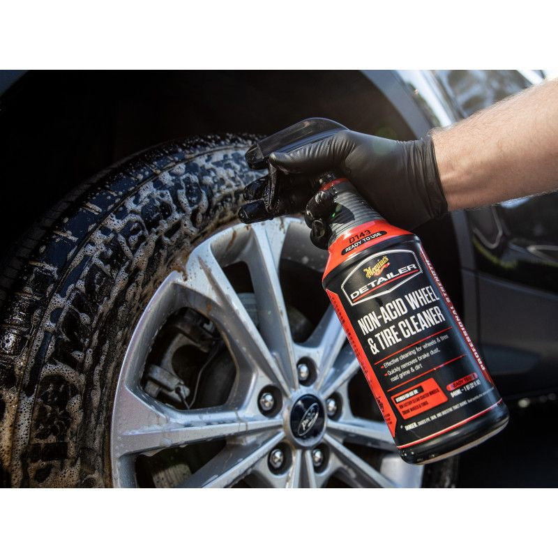 Solutie Curatare Jante Si Cauciucuri Meguiars Non-Acid Wheel Tire Cleaner 946 ml Meguiar's - imagine 1