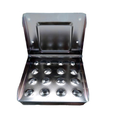 Treapta metalica pliabila 195 x 170 mm Runkit - imagine 1