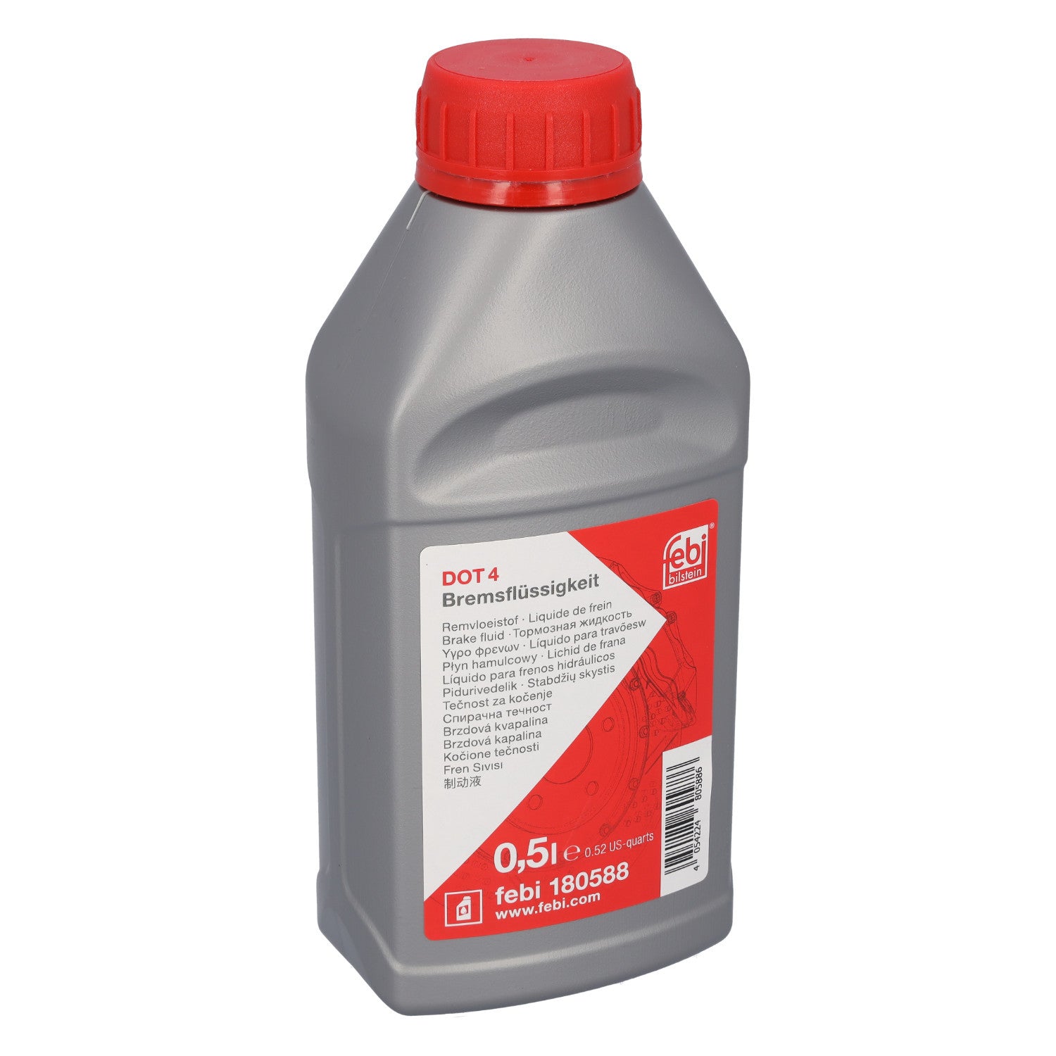 Lichid frana Febi DOT 4 500 ml Febi - imagine 1