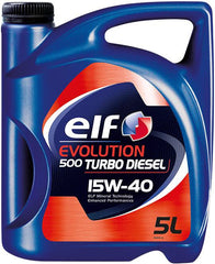Ulei motor ELF Evolution 500 Turbo Diesel 15W40 5L Elf - imagine 1