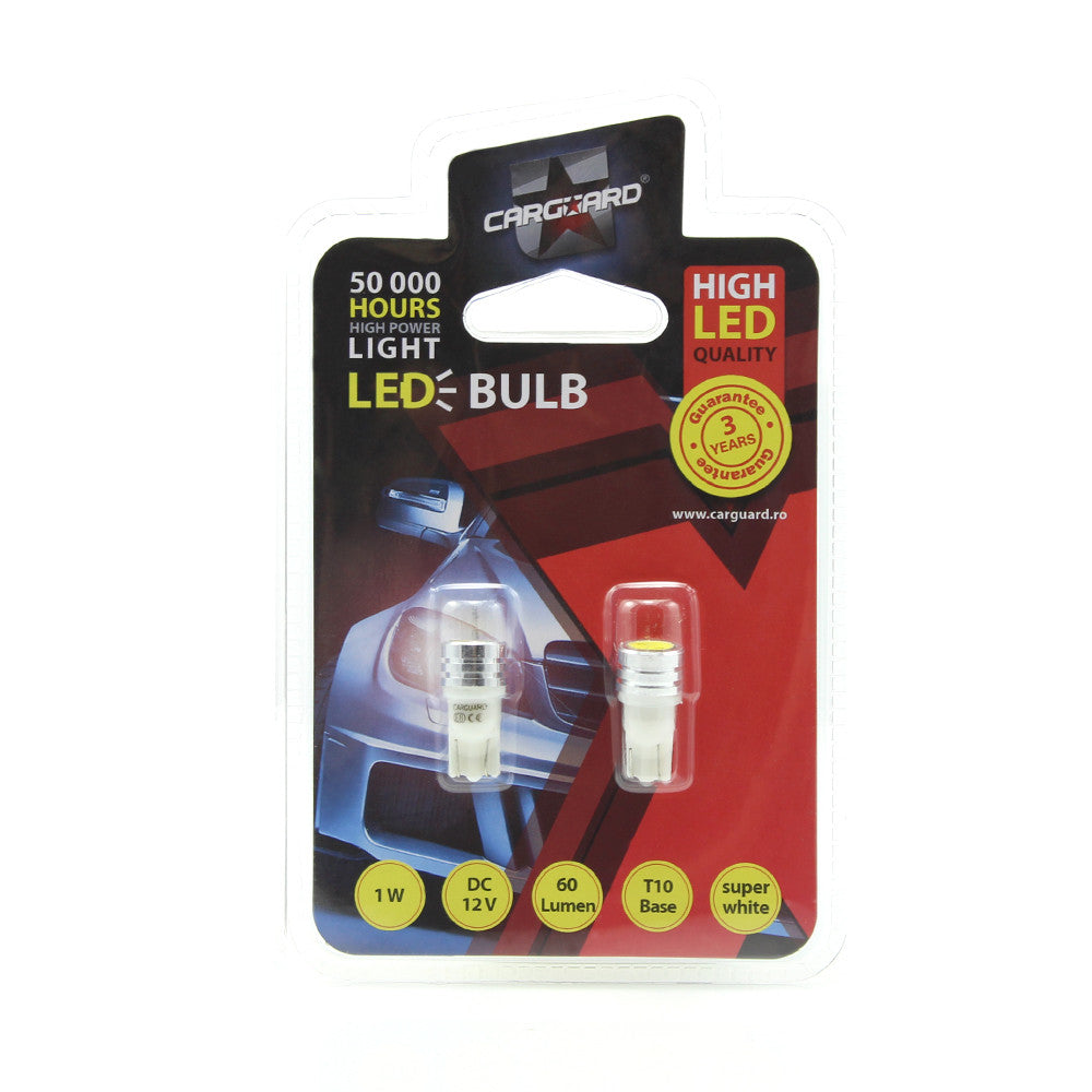 Bec MTR T10 12V 1W Set 2 buc Carguard - imagine 5