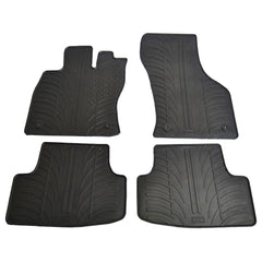 Covorase cauciuc Seat Leon 2013-> Vw Golf 7 2012-> Vw Golf VII Four Motion 2012->, Gledring , 4 buc. Gledring - imagine 1