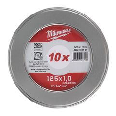 Discuri subțiri PRO+ (10 buc) pentru debitare metal Milwaukee - imagine 1