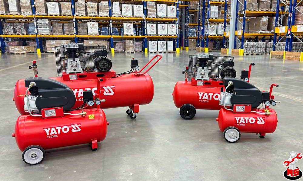 Compresor aer 24L Yato - imagine 4