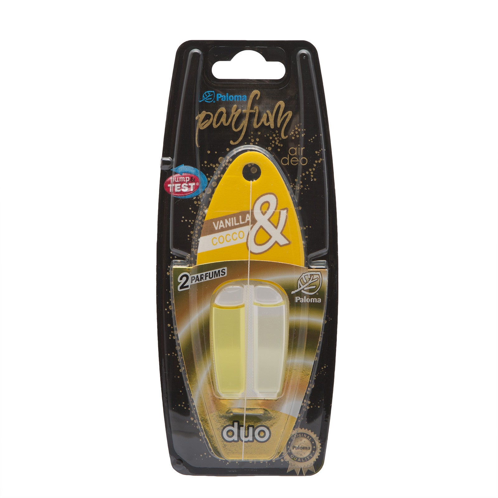 Odorizant auto Paloma Parfum Duo Vanilla & Cocco - 2x3 ml Paloma - imagine 1