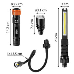 Lampa 3 în 1 Neo Tools - imagine 3