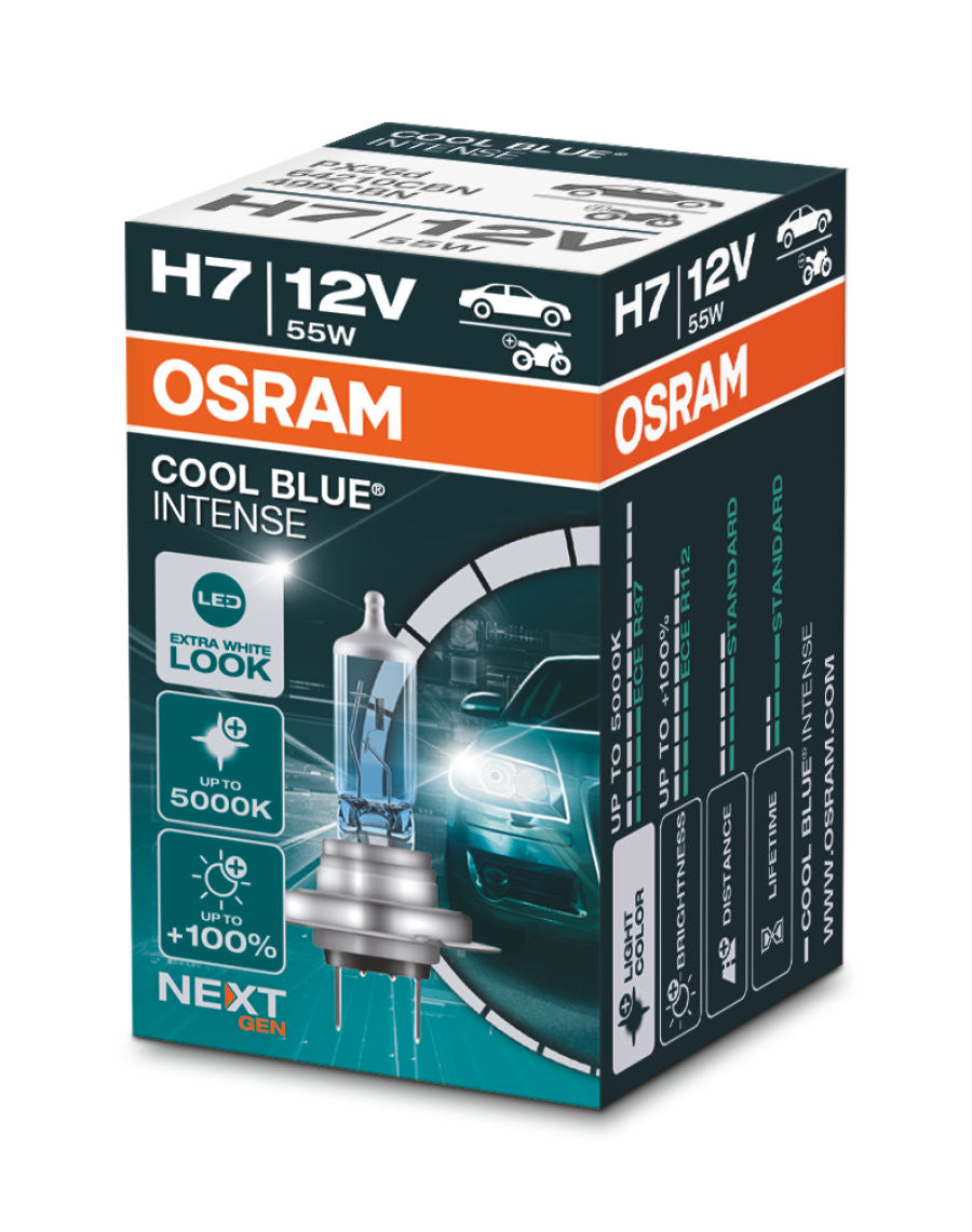 Bec Osram Cool Blue Intense H7 55W 12V PX26d Osram - imagine 1