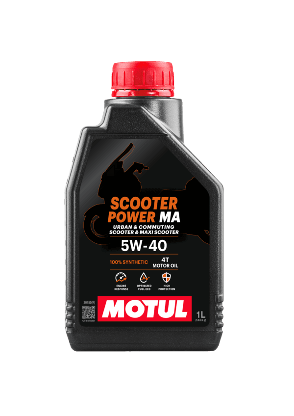 Ulei moto Motul Scooter Power 4T 5W40 MA 1L Motul - imagine 1