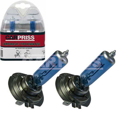Bec Carpriss  H7 12V 55W PX26d Tip Xenon Albastru Set 2 buc Carpriss - imagine 1