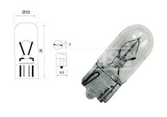 Bec Carpriss W5W 24V 5W L2,1x9,5d Carpriss - imagine 1