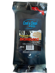 Servetele umede pentru bord Cool&Clean Wipes 40 buc Cool&Clean - imagine 1