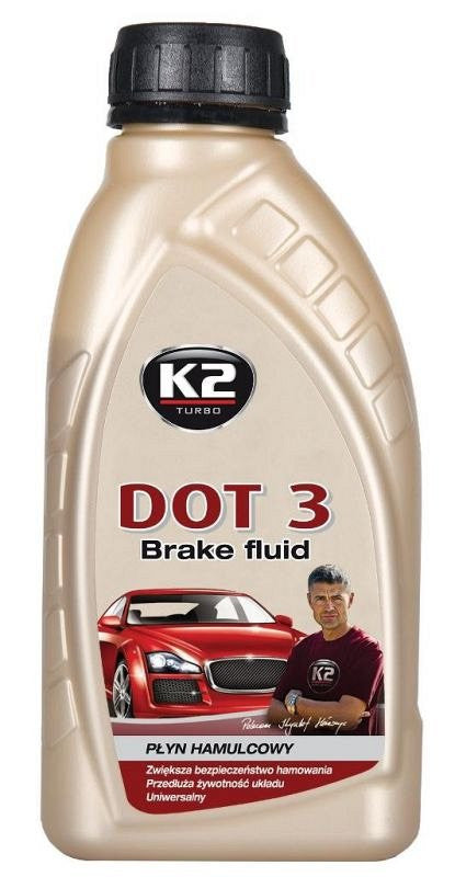 DOT 3 – 500ml – Lichid de frana DOT 3  500 ml. K2 - imagine 1