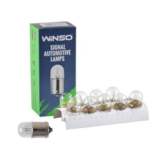 Bec Halogen Winso 12V R10W 10W BA15s Winso - imagine 1
