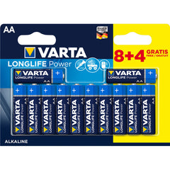 Baterie Varta Longlife Power AA BLI12 (8+4) Varta - imagine 1