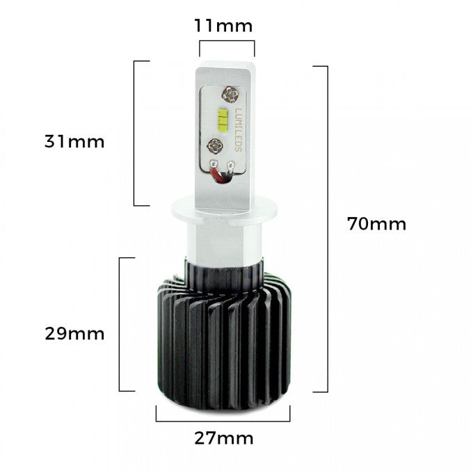 Bec LED Offroad Carguard H3 12-24V Carguard - imagine 4