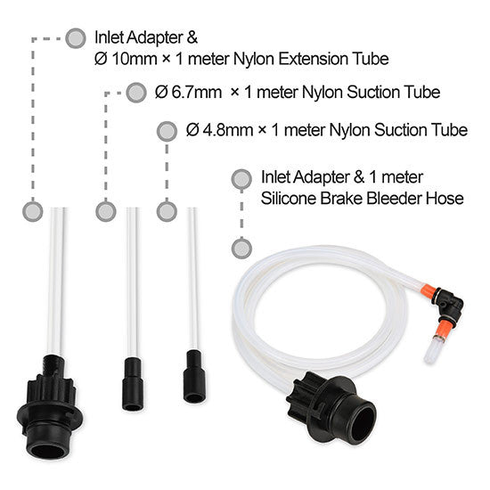 Extractor manual de fluide Toptul - imagine 4